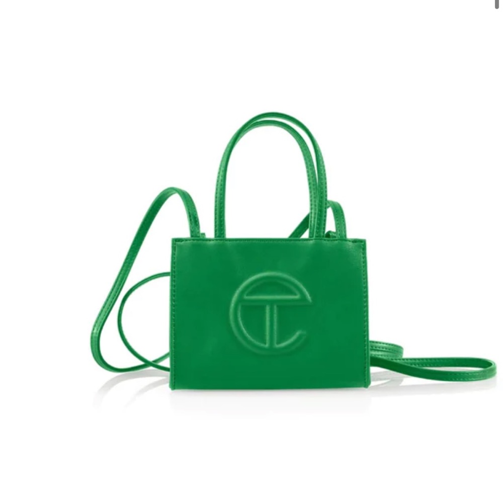 Telfar small shopping bag - greenscreen